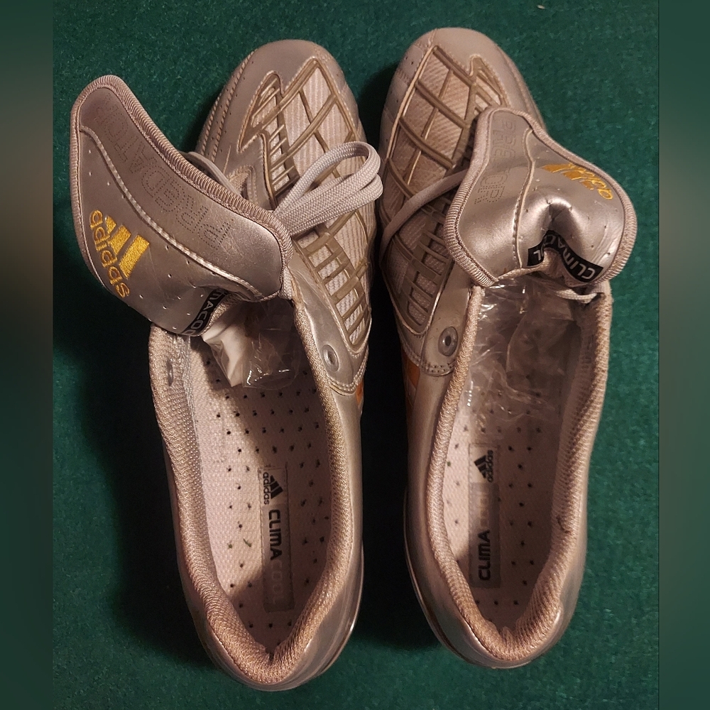 ADIDAS PREDATOR CLIMACOOL MEN'S SILVER SYNTHETIC ATHLETIC SOCCER SHOES SIZE 13 - Picture 10 of 15